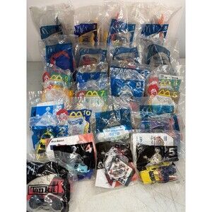 Vintage McDonald’s Hot Wheels Happy Meal Toys NEW/ Sealed Lot Of 25